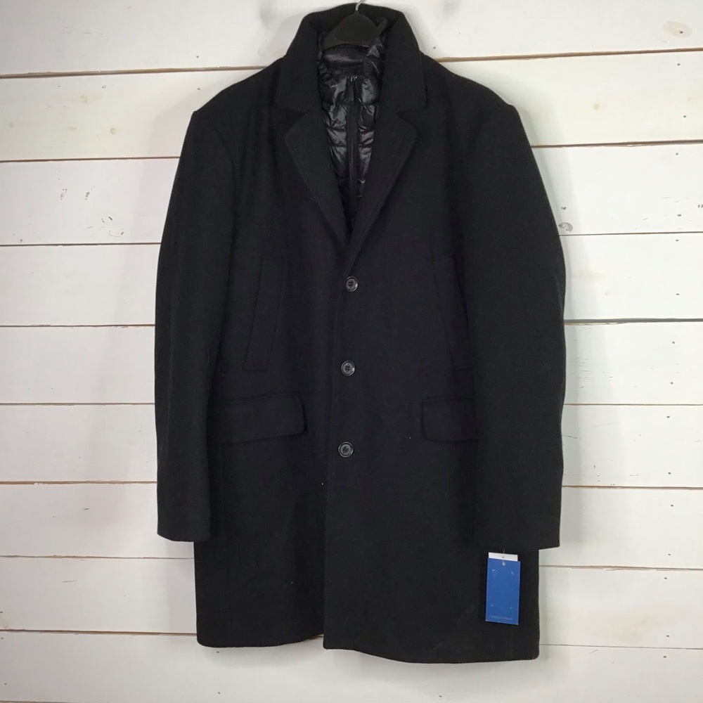 New Vince Camuto Walker Jacket Quilt Wool Blend
